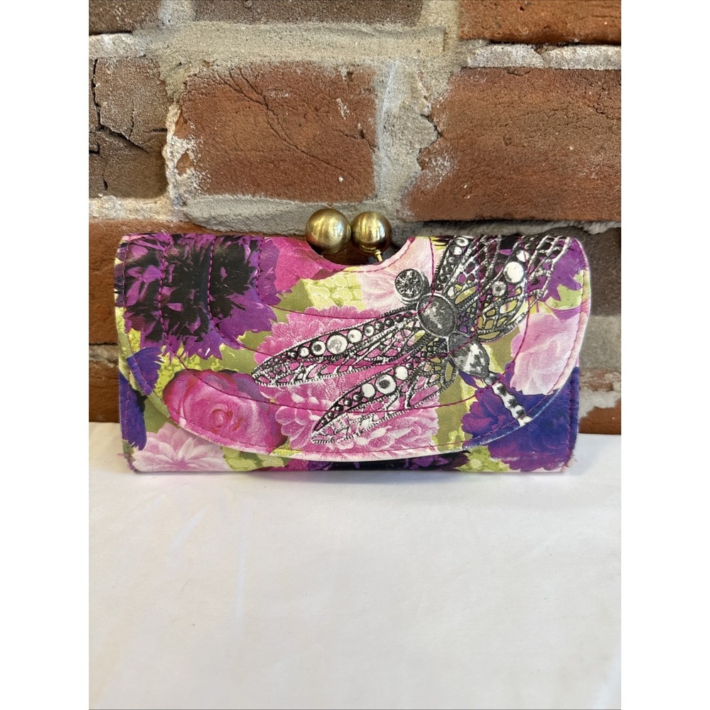 Y2K‎ Dragon Fly Icing Wallet Pink Purple 2000s